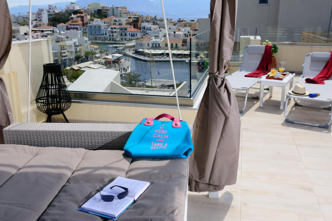 Luxury Lake View Center House Ágios Nikolaos Exterior foto