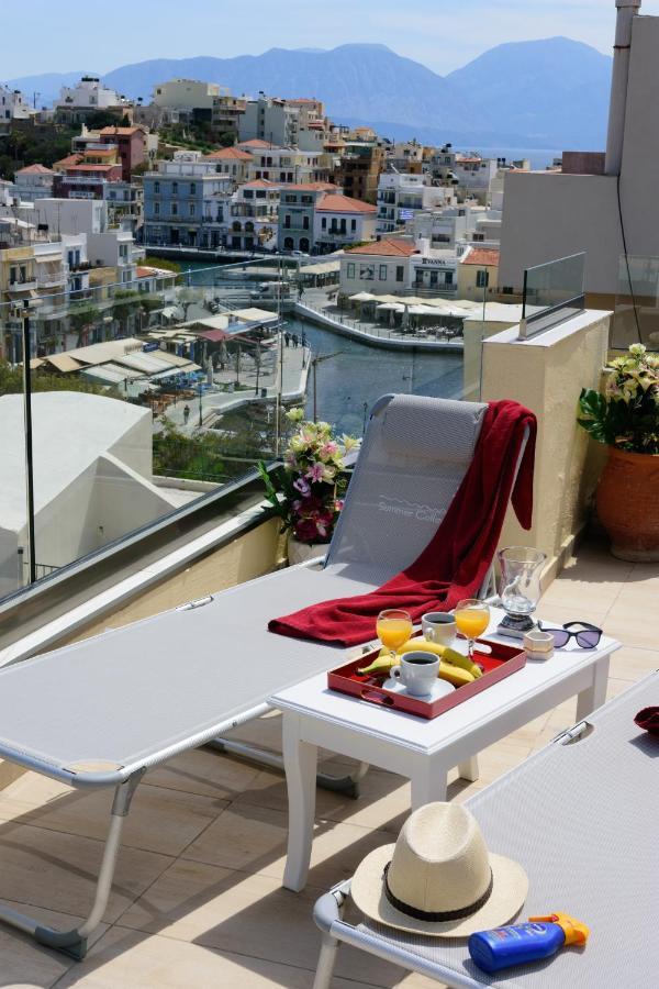 Luxury Lake View Center House Ágios Nikolaos Exterior foto